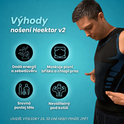 HEEKTOR™ V2 | POCÍŤ SÍLU SEBEDŮVĚRY, ENERGII A KONTROLU NAD SVOU POSTAVOU